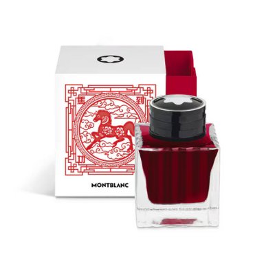 Montblanc - Boccetta D’Inchiostro - Il Cavallo - Rosso