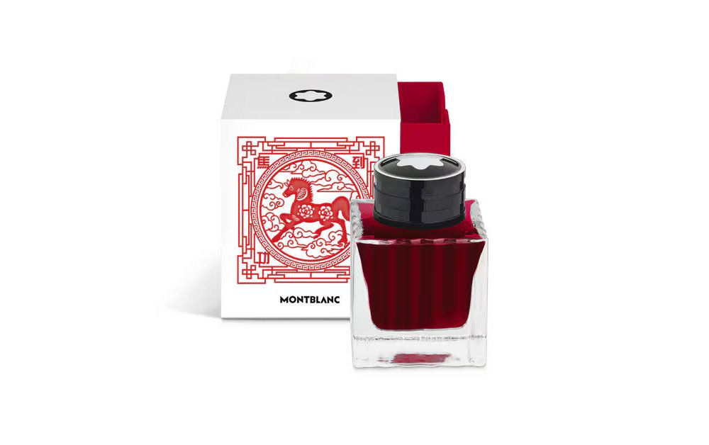 Montblanc - Boccetta D’Inchiostro - Il Cavallo - Rosso