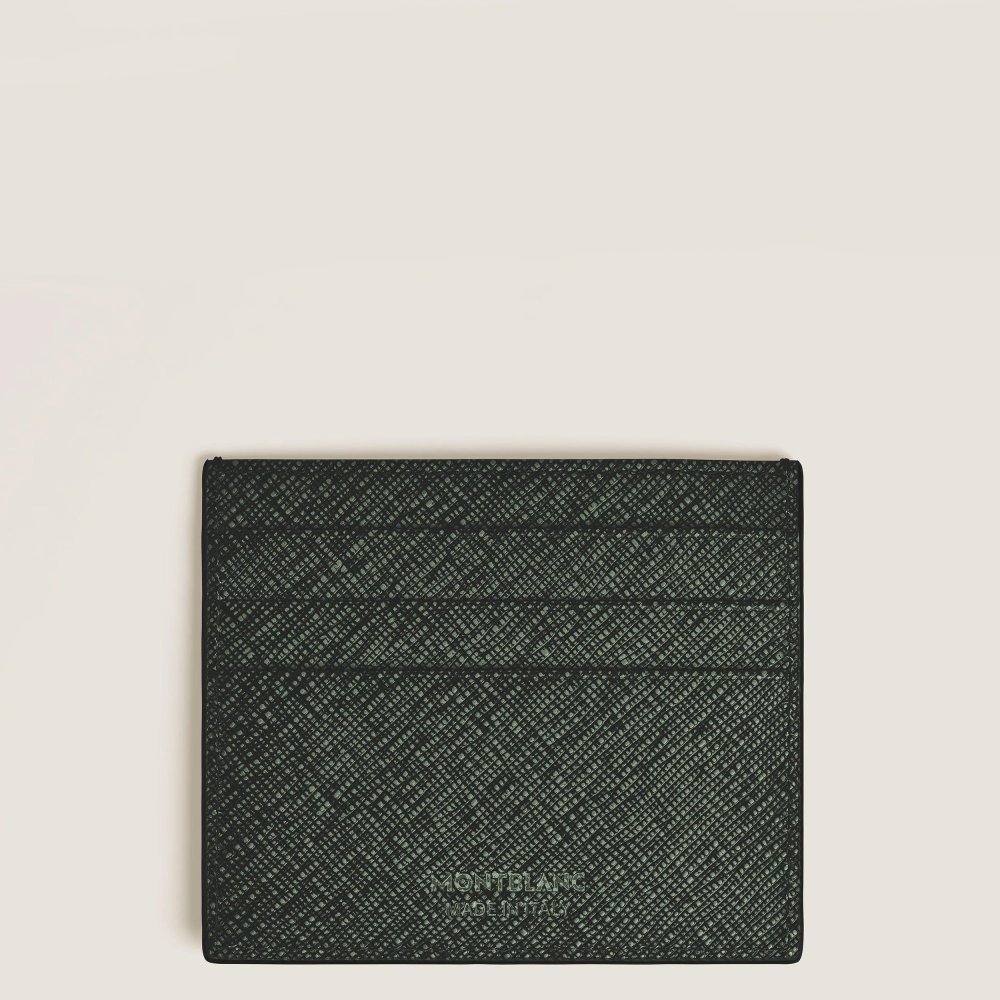 Montblanc - Porta Carte Sartorial - Pelle - Kaki