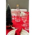 Wd Lifestyle - Set Bicchieri Acrilico - Bordo Oro
