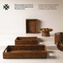 Sambonet - Portatovaglioli Radici - Quadrato - Midollino