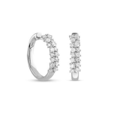 Damiani - Orecchini Mimosa - Oro Bianco - Diamante