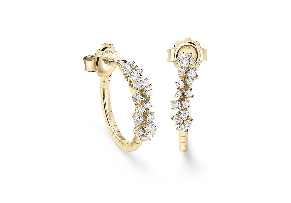 Damiani - Orecchini Mimosa Flexi - Oro Giallo - Diamante