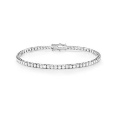 Damiani - Bracciale Tennis - Oro Bianco - Diamante