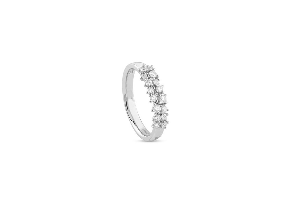 Damiani - Anello Mimosa - Oro Bianco - Diamante