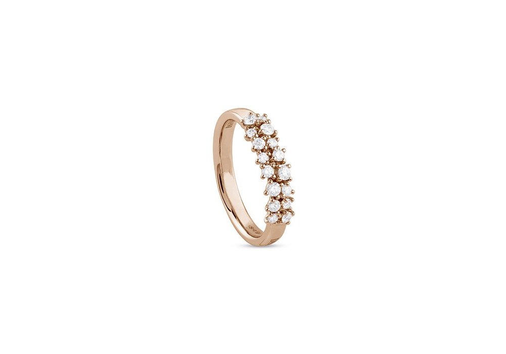 Damiani - Anello Mimosa - Oro Rosa - Diamante