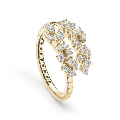 Damiani - Anello Mimosa Flexi - Oro Giallo - Diamante