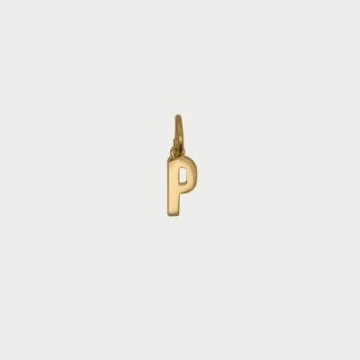 Rue Des Mille - Charm Lettera P - Argento 925