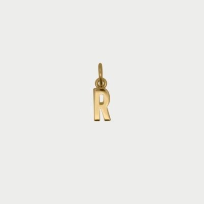 Rue Des Mille - Charm Lettera R - Argento 925