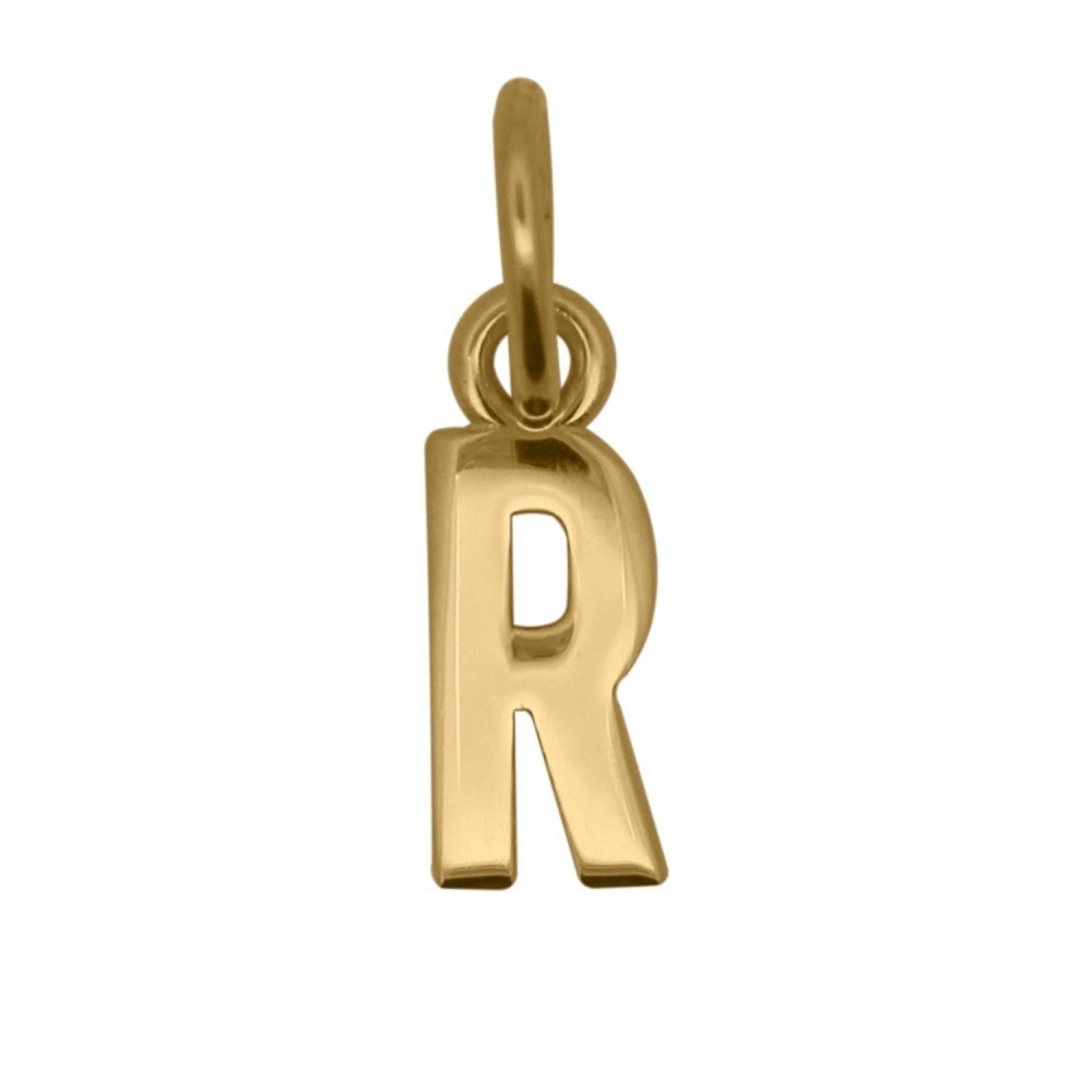 Rue Des Mille - Charm Lettera R - Argento 925