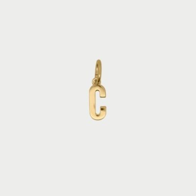 Rue Des Mille - Charm Lettera C - Argento 925