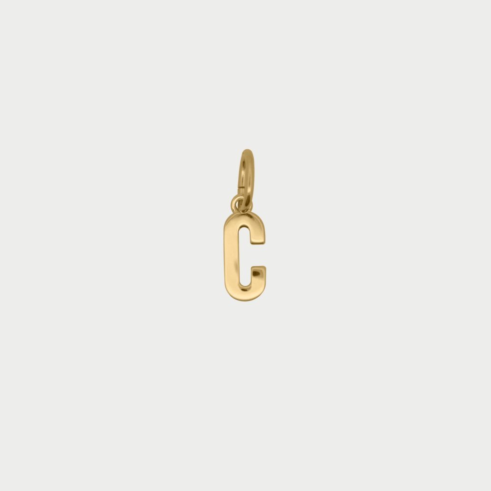 Rue Des Mille - Charm Lettera C - Argento 925
