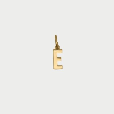 Rue Des Mille - Charm Lettera E - Argento 925