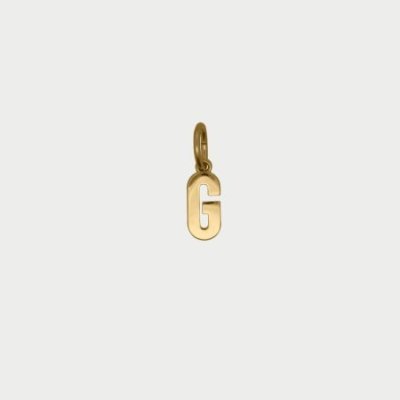 Rue Des Mille - Charm Lettera G - Argento 925