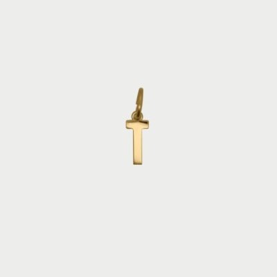 Rue Des Mille - Charm Lettera T - Argento 925
