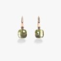Pomellato - Orecchini Nudo Petit - Oro Rosa - Prasioliti