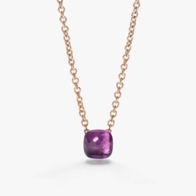 Pomellato - Collana Nudo Petit - Oro Rosa - Ametista
