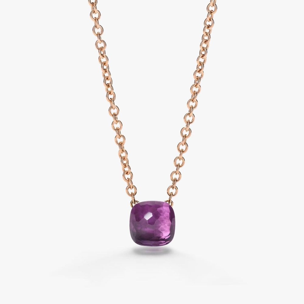 Pomellato - Collana Nudo Petit - Oro Rosa - Ametista
