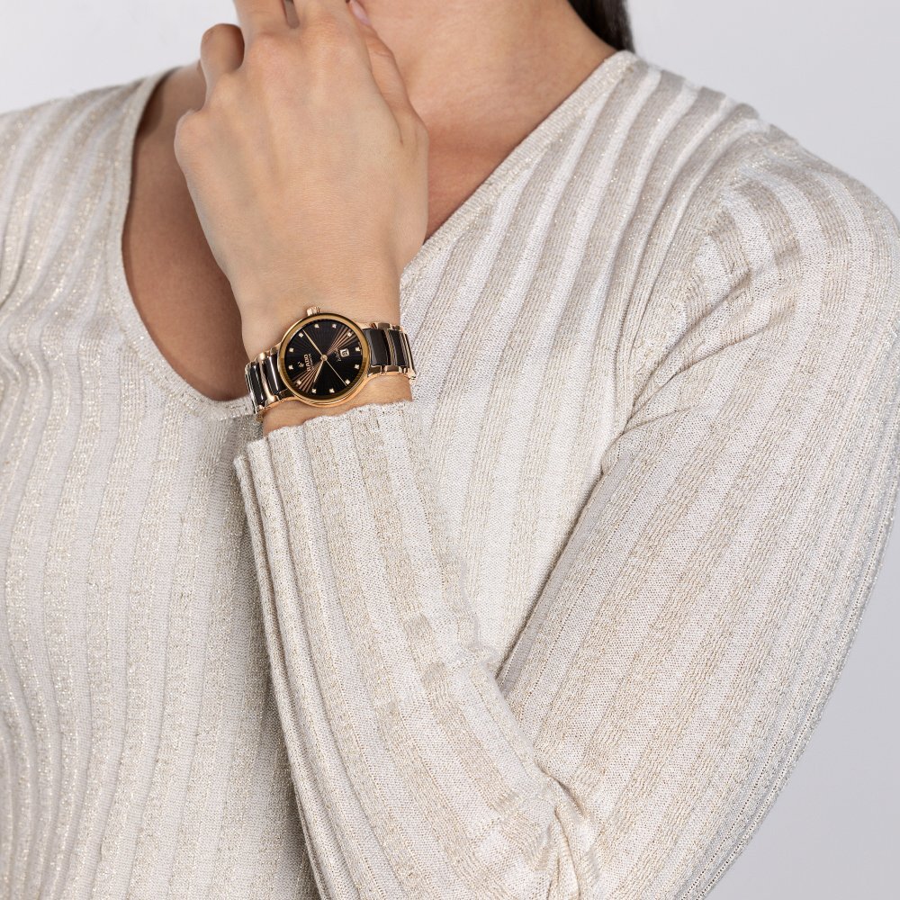 Rado - Centrix Automatic Diamonds - Acciaio - Ceramica