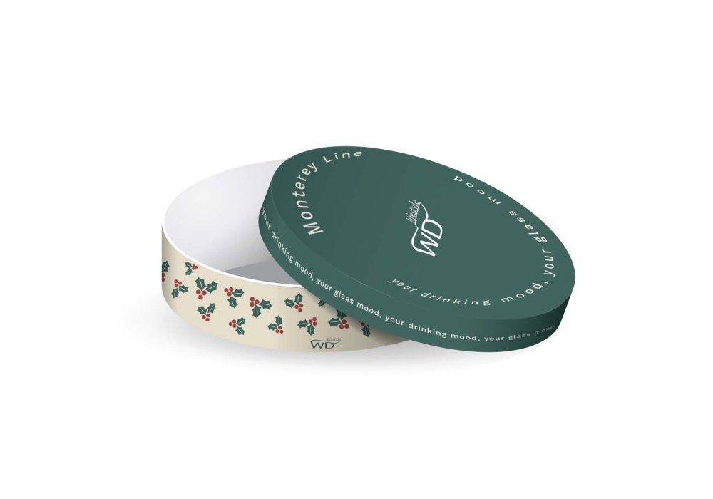 Wd Lifestyle - Set 4 Cucchiaini - Decoro Natalizio - Vetro