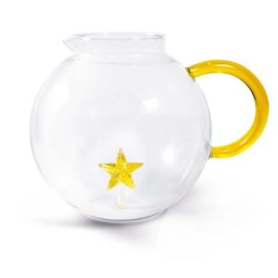 Wd Lifestyle - Brocca Stella - Vetro Borosilicato - Colorato