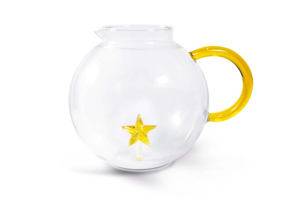Wd Lifestyle - Brocca Stella - Vetro Borosilicato - Colorato