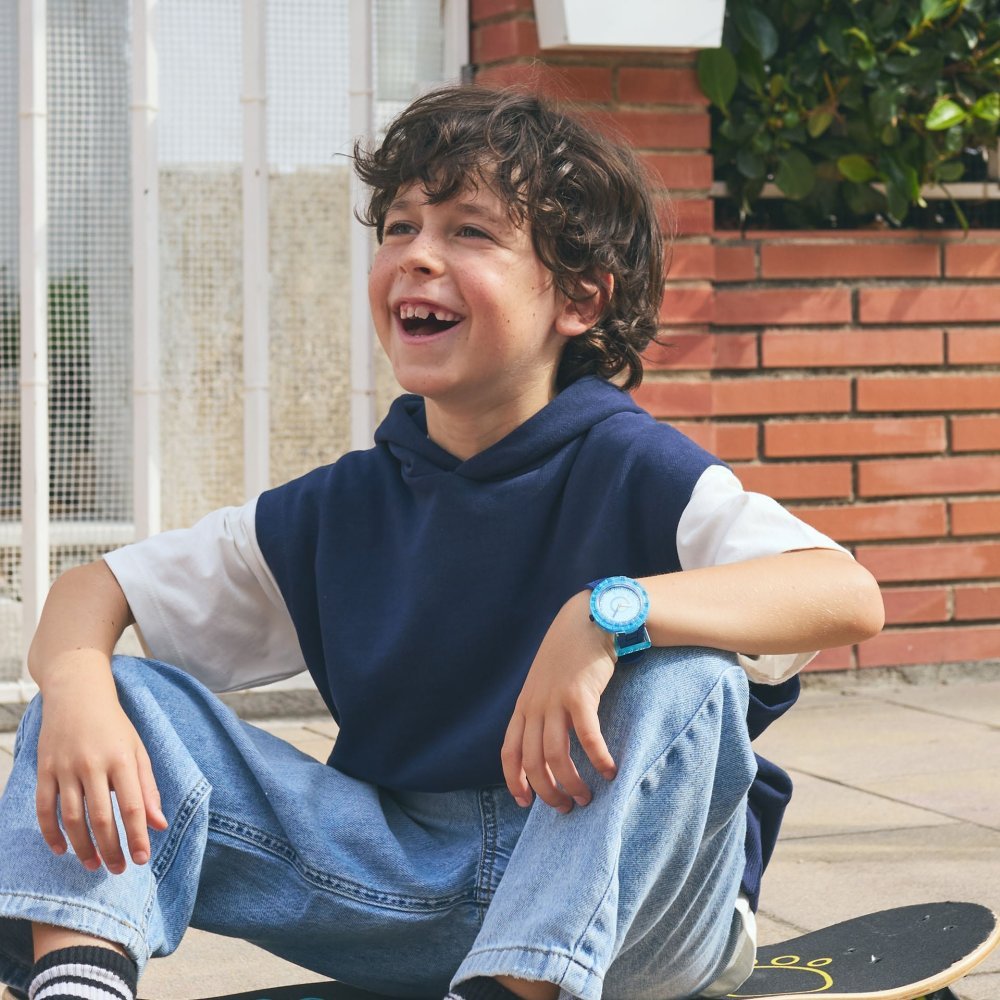 Flik Flak - Bluebrick - Orologio Bambini - Blu