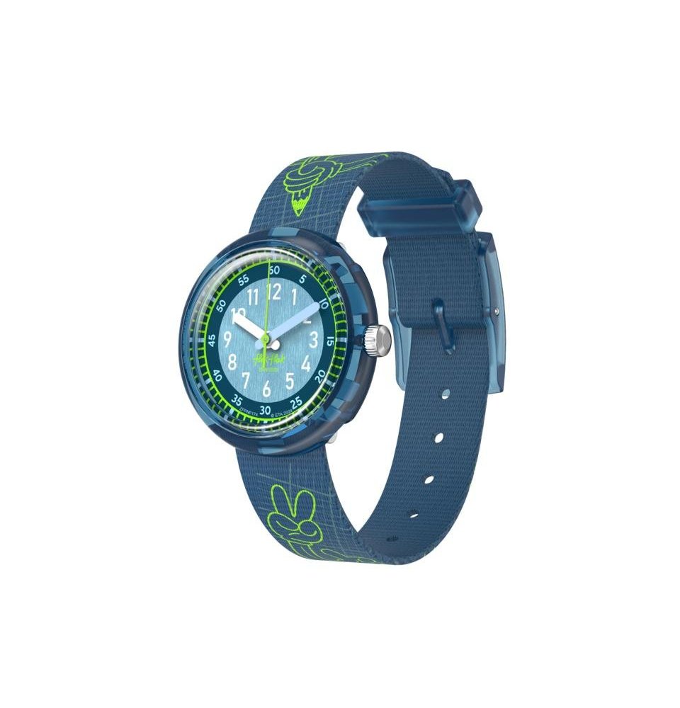 Flik Flak - Code Talk - Orologio Bambini - Blu