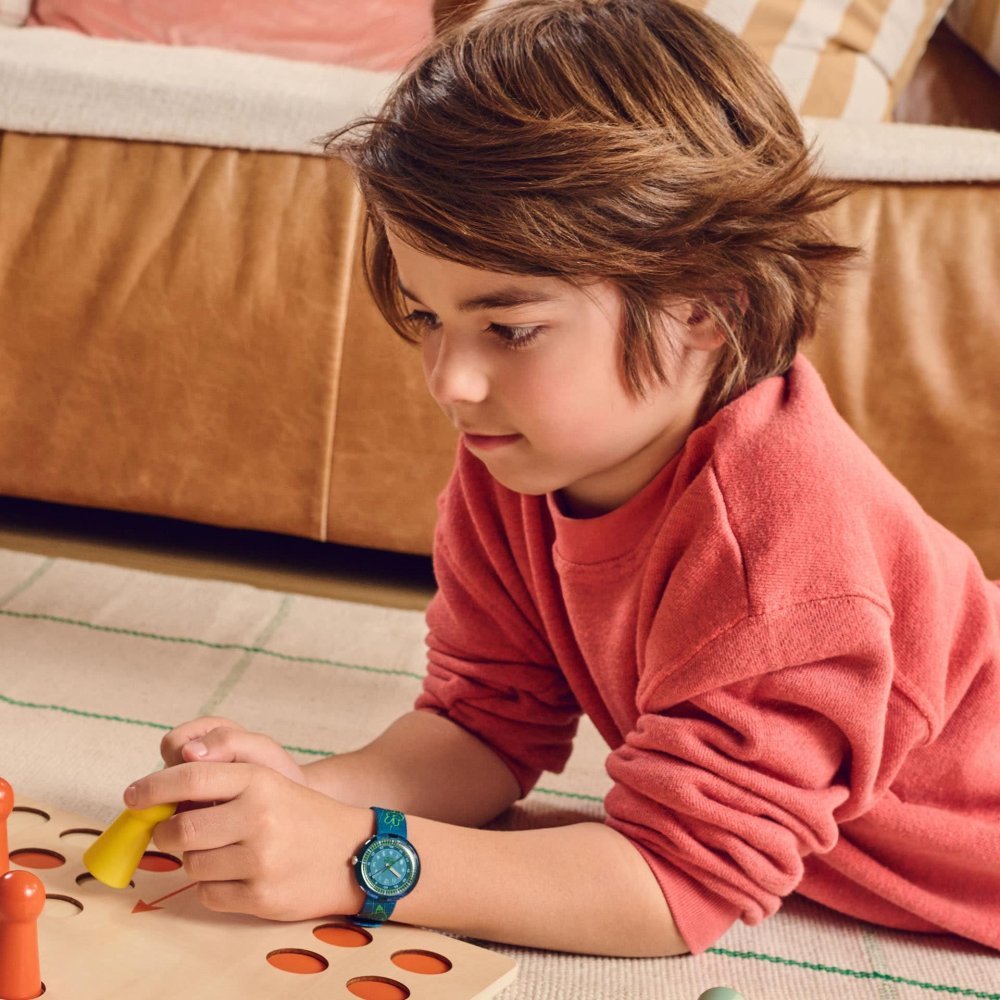 Flik Flak - Code Talk - Orologio Bambini - Blu