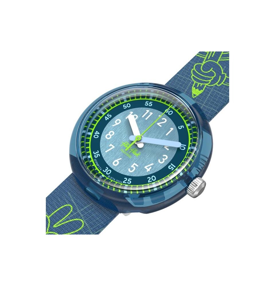 Flik Flak - Code Talk - Orologio Bambini - Blu