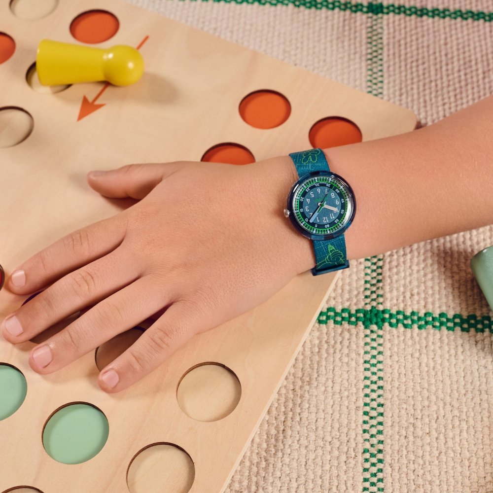 Flik Flak - Code Talk - Orologio Bambini - Blu