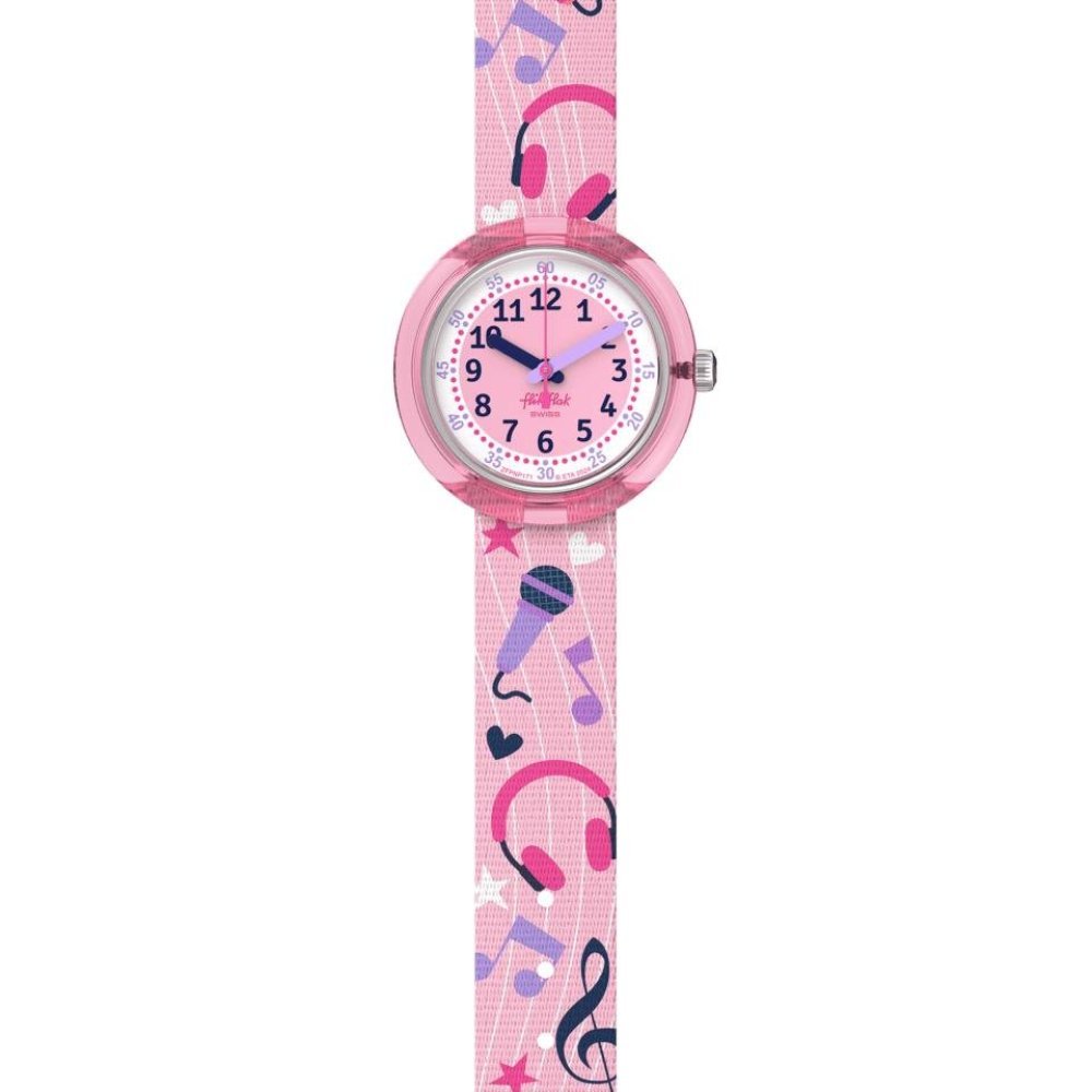 Flik Flak - Karaokeee - Orologio Bambini - Rosa