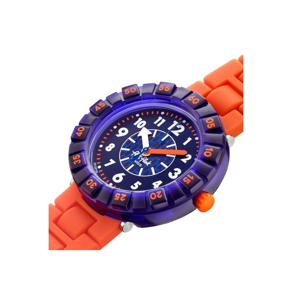 Flik Flak - Orangebrick - Orologio Bambini - Arancione