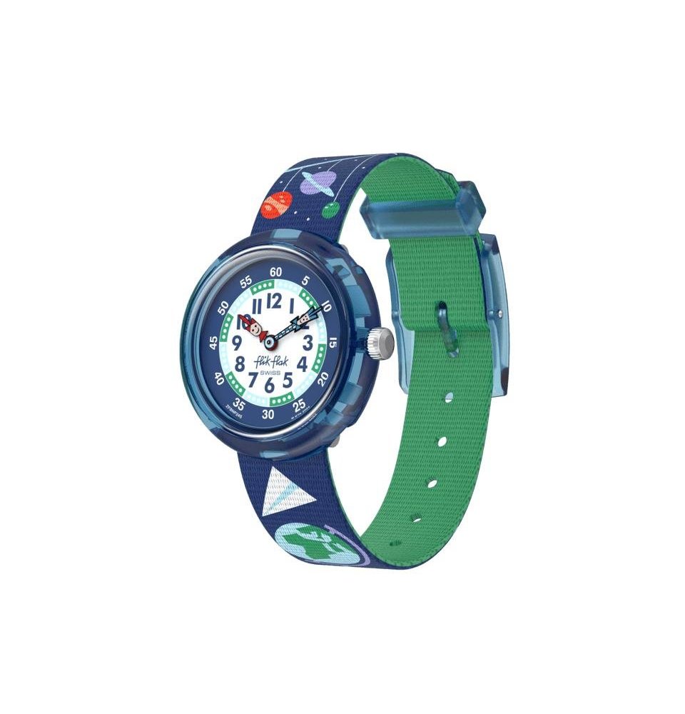 Flik Flak - School Stuff - Orologio Bambini - Blu