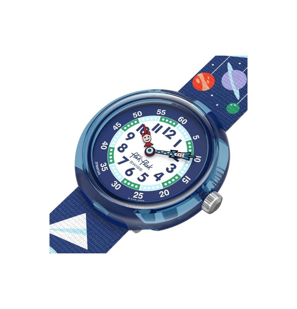 Flik Flak - School Stuff - Orologio Bambini - Blu