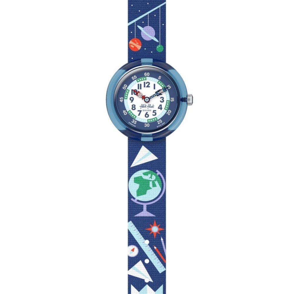 Flik Flak - School Stuff - Orologio Bambini - Blu