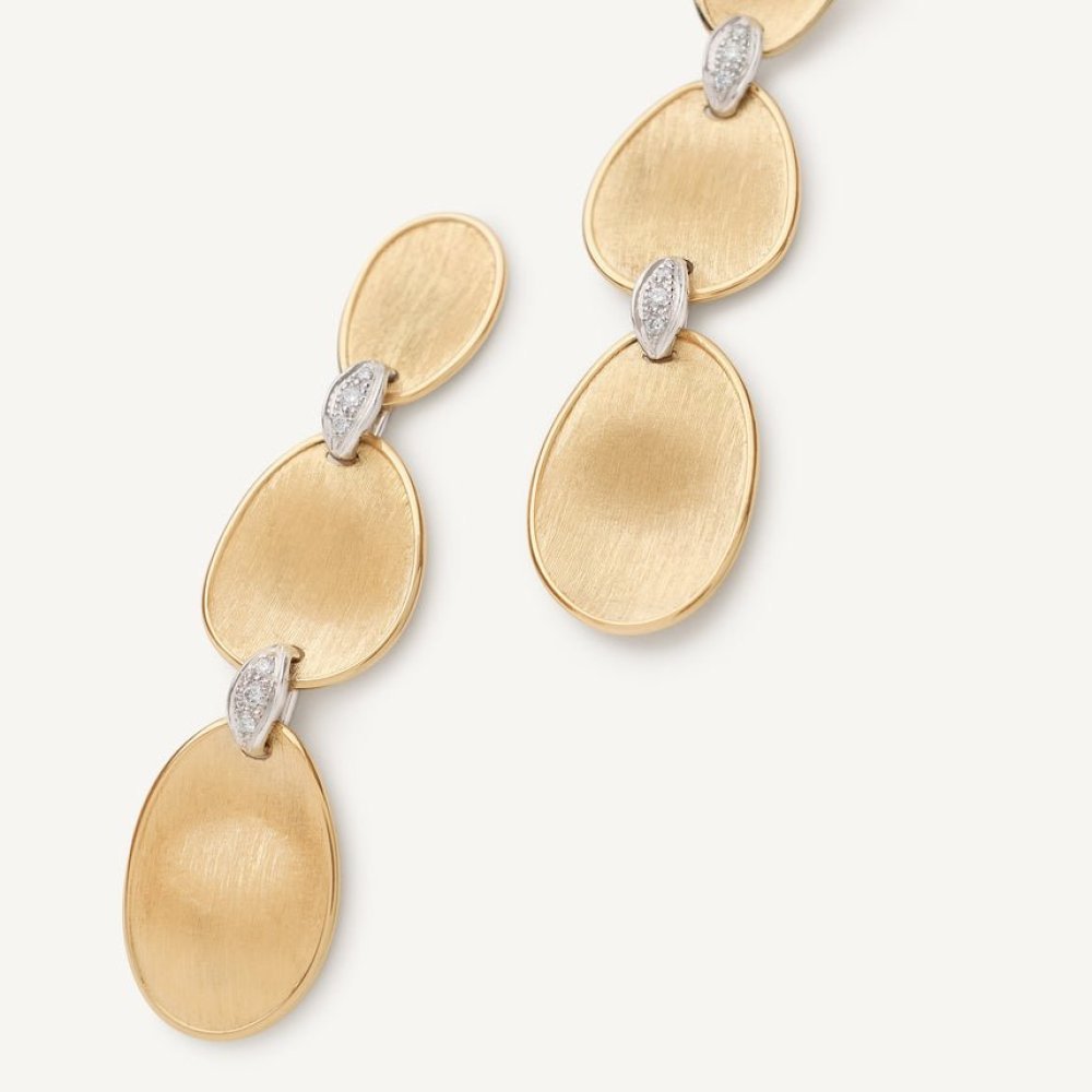Marco Bicego - Orecchini tripli - Pavé Diamanti