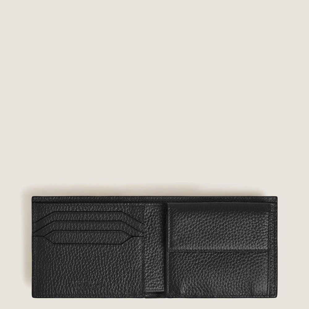 Montblanc - Portafoglio Con Portamonete - Pelle - Nero