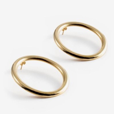 Lucedeimieiocchi - Orecchini Vivian - Argento 925 - Oro 24 Kt