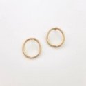 Lucedeimieiocchi - Orecchini Vivian - Argento 925 - Oro 24 Kt