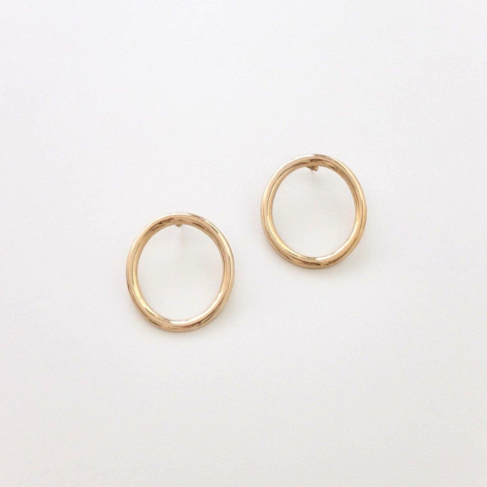 Lucedeimieiocchi - Orecchini Vivian - Argento 925 - Oro 24 Kt