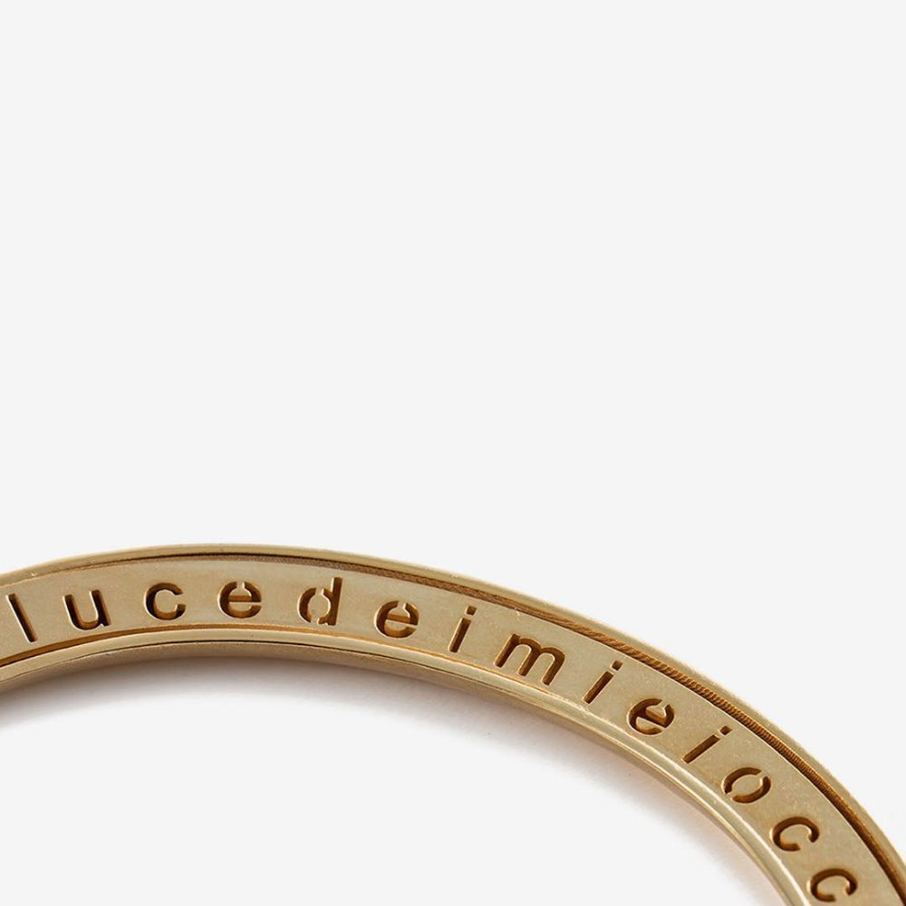 Lucedeimieiocchi - Orecchini Vivian - Argento 925 - Oro 24 Kt