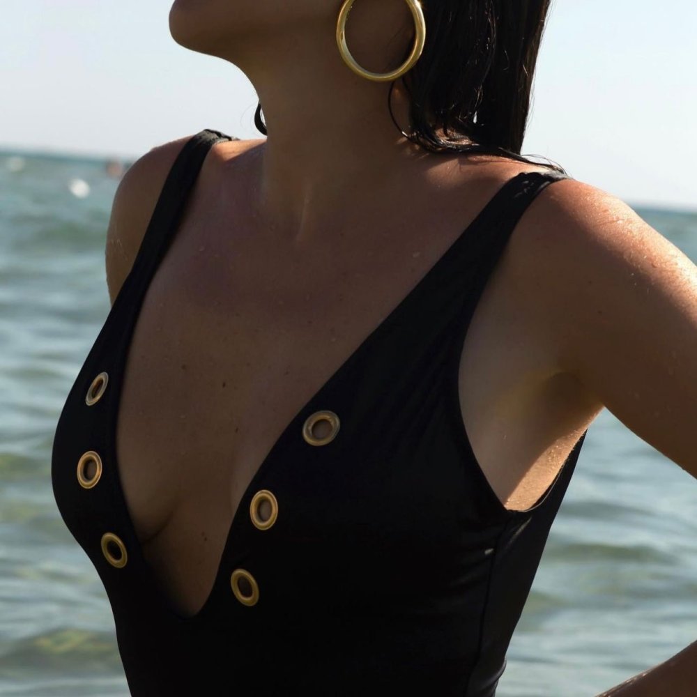 Lucedeimieiocchi - Orecchini Vivian - Argento 925 - Oro 24 Kt