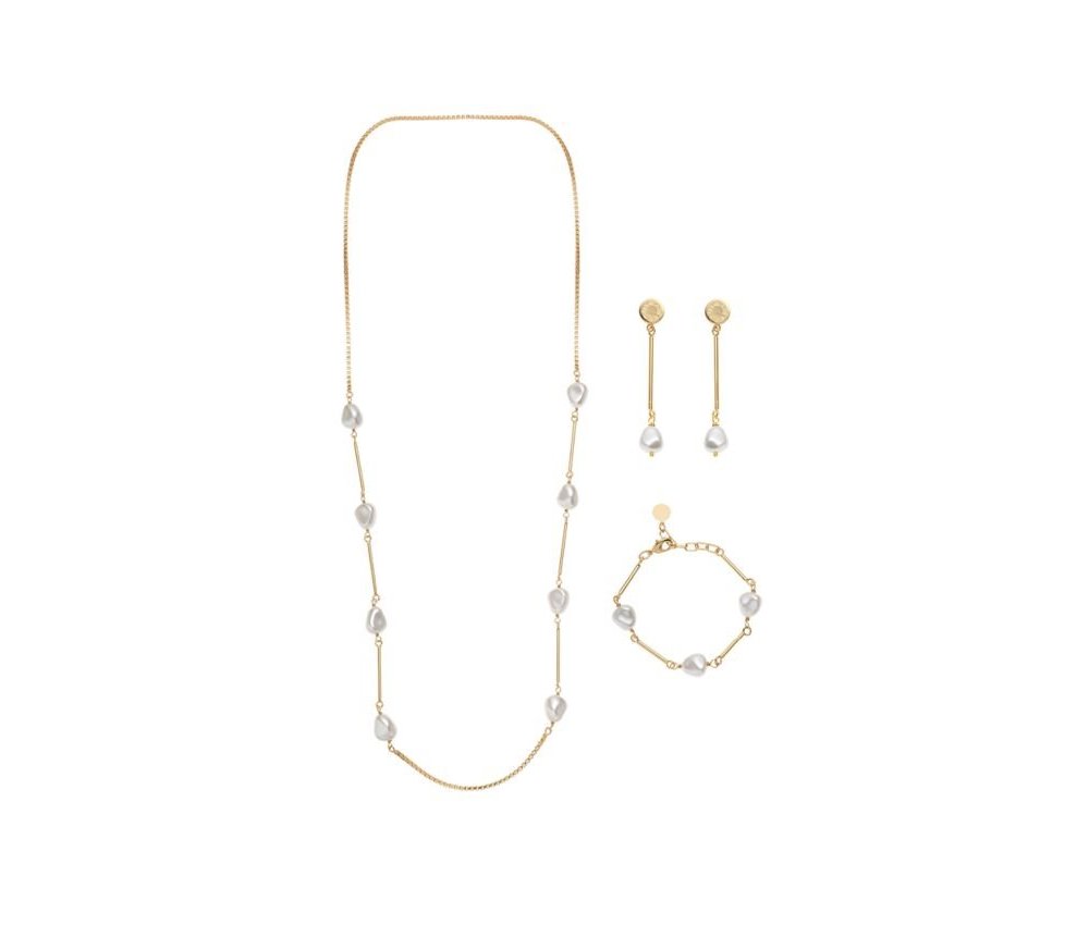 Ottaviani - Collana Dorata - Perle - Elegante