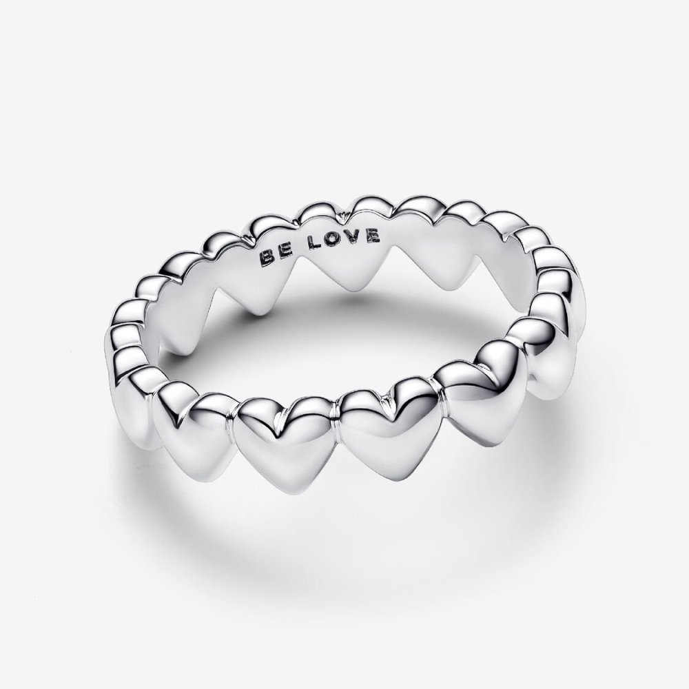Anello Fascia a Cuori Be Love
