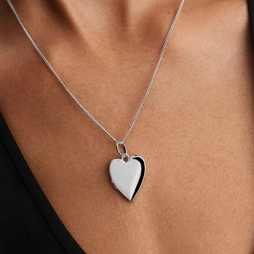 Charm Pendente Cuore Apribile da incidere