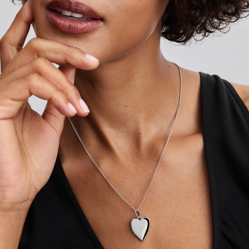 Charm Pendente Cuore Apribile da incidere