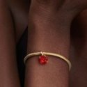 Disney, La Bella e la Bestia, Rosa Incantata Vetro di Murano