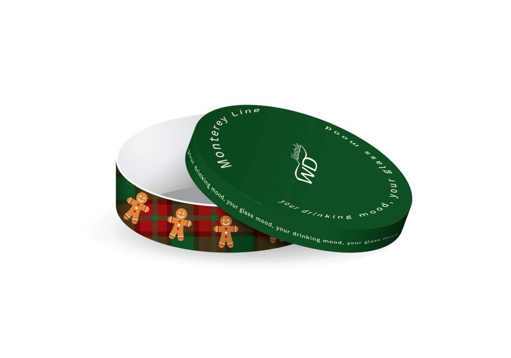 Wd Lifestyle - Set 4 Cucchiaini - Decoro Natalizio - Vetro