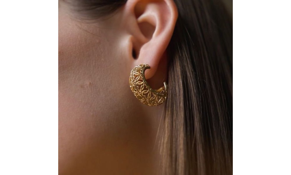 Maman Et Sophie - Orecchini Tramati - Argento 925 - Oro